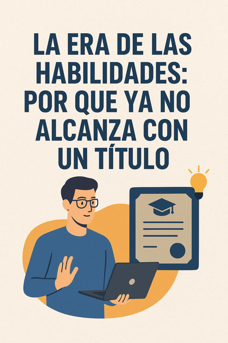 ¿Un título universitario todavía garantiza el éxito? La era de las habilidades